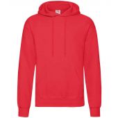Fruit of the Loom Classic Hooded Sweatshirt - Red Size 3XL