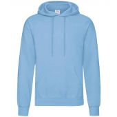 Fruit of the Loom Classic Hooded Sweatshirt - Sky Blue Size XXL