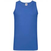 Fruit of the Loom Athletic Vest - Royal Blue Size 3XL