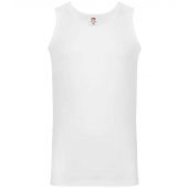 Fruit of the Loom Athletic Vest - White Size 5XL