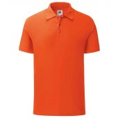 Fruit of the Loom Iconic Piqué Polo Shirt - Flame Size S