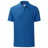 Fruit of the Loom Iconic Piqué Polo Shirt - Royal Blue Size 3XL