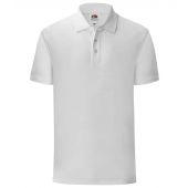 Fruit of the Loom Iconic Piqué Polo Shirt - White Size 3XL