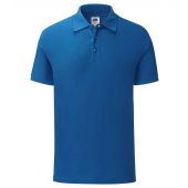 Fruit of the Loom Tailored Poly/Cotton Piqué Polo Shirt - Royal Blue Size 3XL