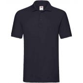 Fruit of the Loom Premium Cotton Piqué Polo Shirt - Deep Navy Size 3XL