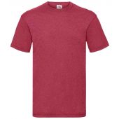 Fruit of the Loom Value T-Shirt - Heather Red Size 3XL