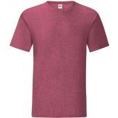 Fruit of the Loom Iconic 150 T-Shirt - Heather Burgundy Size S