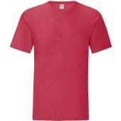 Fruit of the Loom Iconic 150 T-Shirt - Heather Red Size 3XL