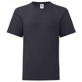 Fruit of the Loom Kids Iconic 150 T-Shirt - Deep Navy Size 7-8