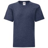 Fruit of the Loom Kids Iconic 150 T-Shirt - Heather Navy Size 14-15