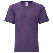 Fruit of the Loom Kids Iconic 150 T-Shirt - Heather Purple Size 14-15