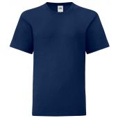 Fruit of the Loom Kids Iconic 150 T-Shirt - Navy Size 14-15