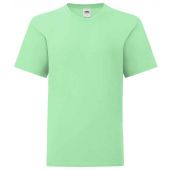 Fruit of the Loom Kids Iconic 150 T-Shirt - Neo Mint Size 3-4