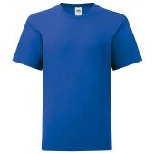 Fruit of the Loom Kids Iconic 150 T-Shirt - Royal Blue Size 14-15