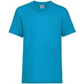 Fruit of the Loom Kids Value T-Shirt - Azure Size 14-15
