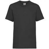 Fruit of the Loom Kids Value T-Shirt - Black Size 14-15