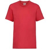 Fruit of the Loom Kids Value T-Shirt - Red Size 14-15