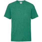 Fruit of the Loom Kids Value T-Shirt - Heather Green Size 14-15