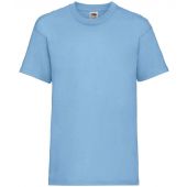 Fruit of the Loom Kids Value T-Shirt - Sky Blue Size 14-15
