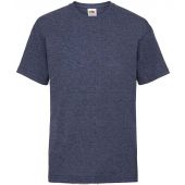 Fruit of the Loom Kids Value T-Shirt - Heather Navy Size 14-15