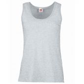 Fruit of the Loom Lady Fit Value Vest - Heather Grey Size XXL