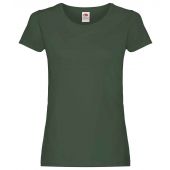 Fruit of the Loom Lady Fit Original T-Shirt - Bottle Green Size XXL