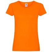 Fruit of the Loom Lady Fit Original T-Shirt - Orange Size XXL
