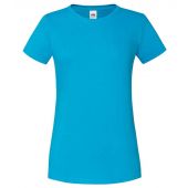 Fruit of the Loom Ladies Iconic 150 T-Shirt - Azure Size XXL