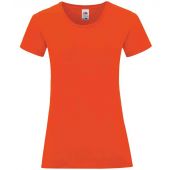 Fruit of the Loom Ladies Iconic 150 T-Shirt - Flame Size XS