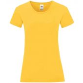 Fruit of the Loom Ladies Iconic 150 T-Shirt - Sunflower Size XXL