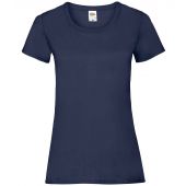 Fruit of the Loom Lady Fit Value T-Shirt - Deep Navy Size XXL