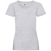 Fruit of the Loom Lady Fit Value T-Shirt - Heather Grey Size XXL