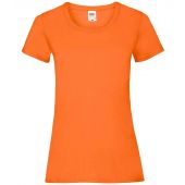 Fruit of the Loom Lady Fit Value T-Shirt - Orange Size XXL