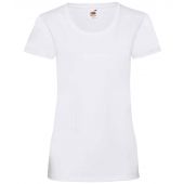 Fruit of the Loom Lady Fit Value T-Shirt - White Size XXL