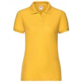 Fruit of the Loom Lady Fit Piqué Polo Shirt - Sunflower Size XXL