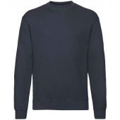 Fruit of the Loom Classic Drop Shoulder Sweatshirt - Deep Navy Size 5XL