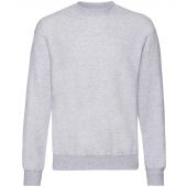 Fruit of the Loom Classic Drop Shoulder Sweatshirt - Heather Grey Size 5XL