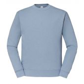 Fruit of the Loom Classic Drop Shoulder Sweatshirt - Mineral Blue Size S