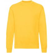 Fruit of the Loom Classic Drop Shoulder Sweatshirt - Sunflower Size 3XL