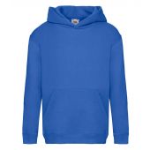 Fruit of the Loom Kids Premium Hooded Sweatshirt - Royal Blue Size 14-15