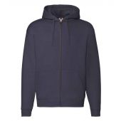 Fruit of the Loom Premium Zip Hooded Sweatshirt - Deep Navy Size 4XL