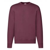 Fruit of the Loom Premium Drop Shoulder Sweatshirt - Burgundy Size XXL