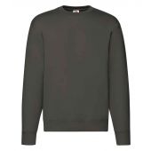 Fruit of the Loom Premium Drop Shoulder Sweatshirt - Charcoal Size 3XL