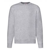 Fruit of the Loom Premium Drop Shoulder Sweatshirt - Heather Grey Size 3XL