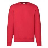 Fruit of the Loom Premium Drop Shoulder Sweatshirt - Red Size XXL