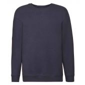 Fruit of the Loom Kids Premium Drop Shoulder Sweatshirt - Deep Navy Size 14-15