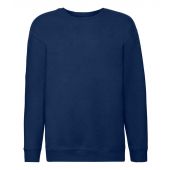 Fruit of the Loom Kids Premium Drop Shoulder Sweatshirt - Navy Size 14-15