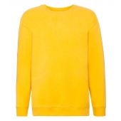 Fruit of the Loom Kids Premium Drop Shoulder Sweatshirt - Sunflower Size 14-15