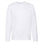 Fruit of the Loom Kids Premium Drop Shoulder Sweatshirt - White Size 14-15