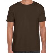 Gildan SoftStyle® Adult T-Shirt - Dark Chocolate Size S